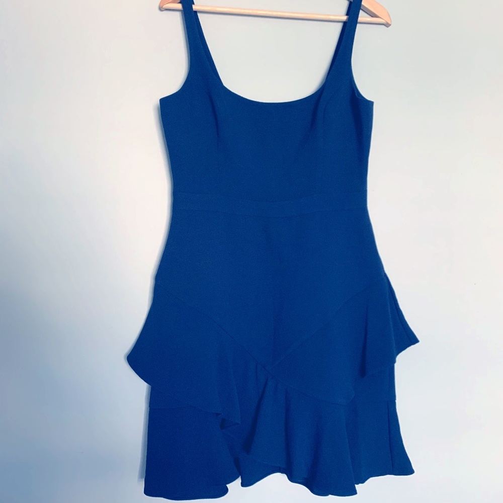 BCBG MaxAzria Navy Blue Cocktail Short Dress